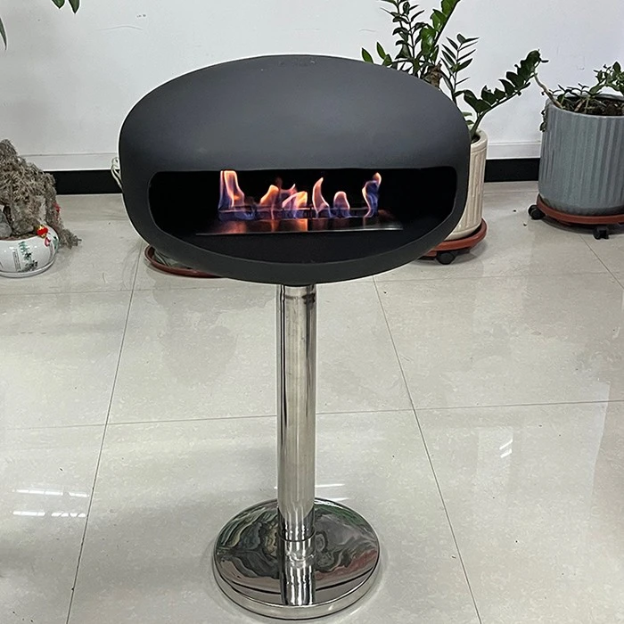 Indoor Bracket Standing Bio Ethanol Fireplace Heating Stove