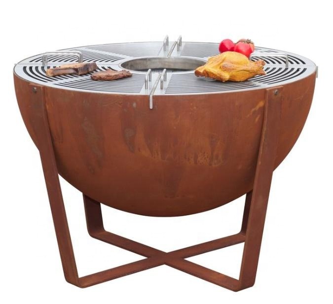 Wood Fired Outdoor Grill