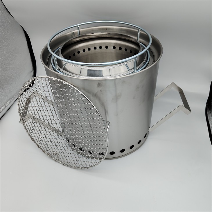 Outdoor Blaze Smokeless Ignition Solo Stove Fire Pit