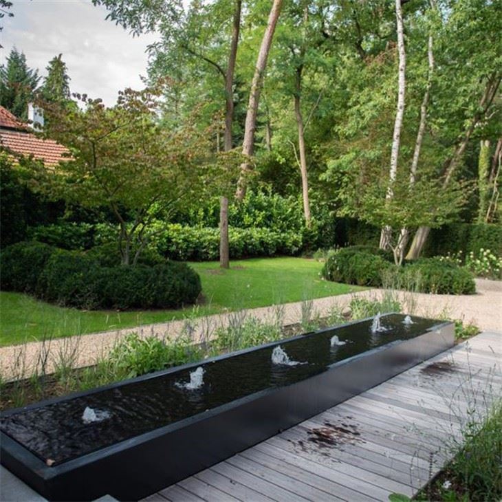 Corten Water Feature Modern Shaped best