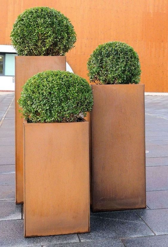 Kaxxa tal-Fjura tal-Ġnien Rusty Personalizzata
