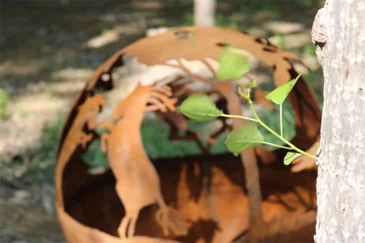 Garden Bonfire Spherical Fireball factory